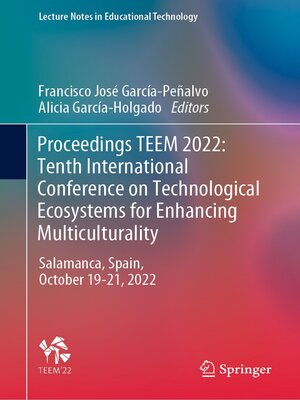 cover image of Proceedings TEEM 2022